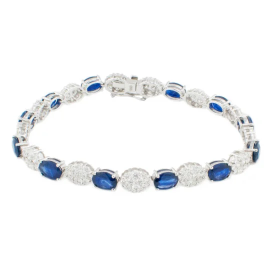 Bracelets: BLUE SONIC DIAMOND BRACELET