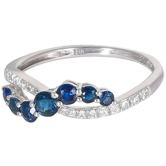 Blue Lagoon diamond ring