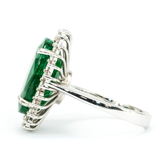 Diana Design Emerald Ring