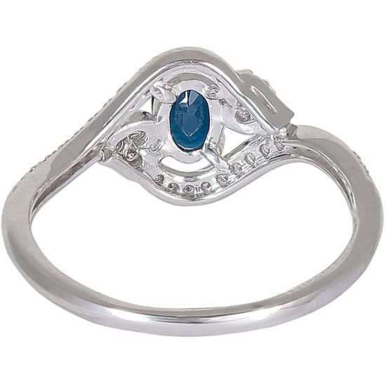 Blue Estrella Diamond ring